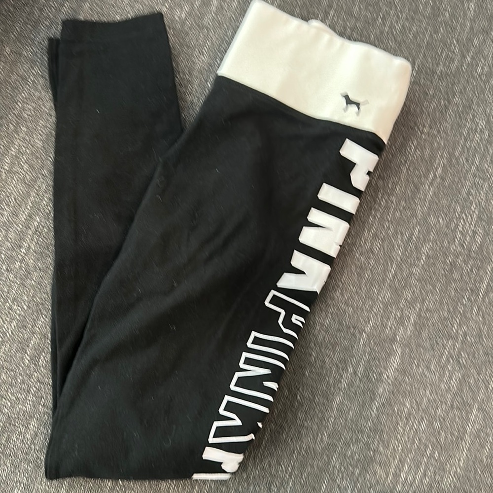 Yoga, leggings by pink worn two times